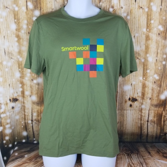 Smartwool Other - Smartwool Merino 150 Logo Tee shirt mens sz Med